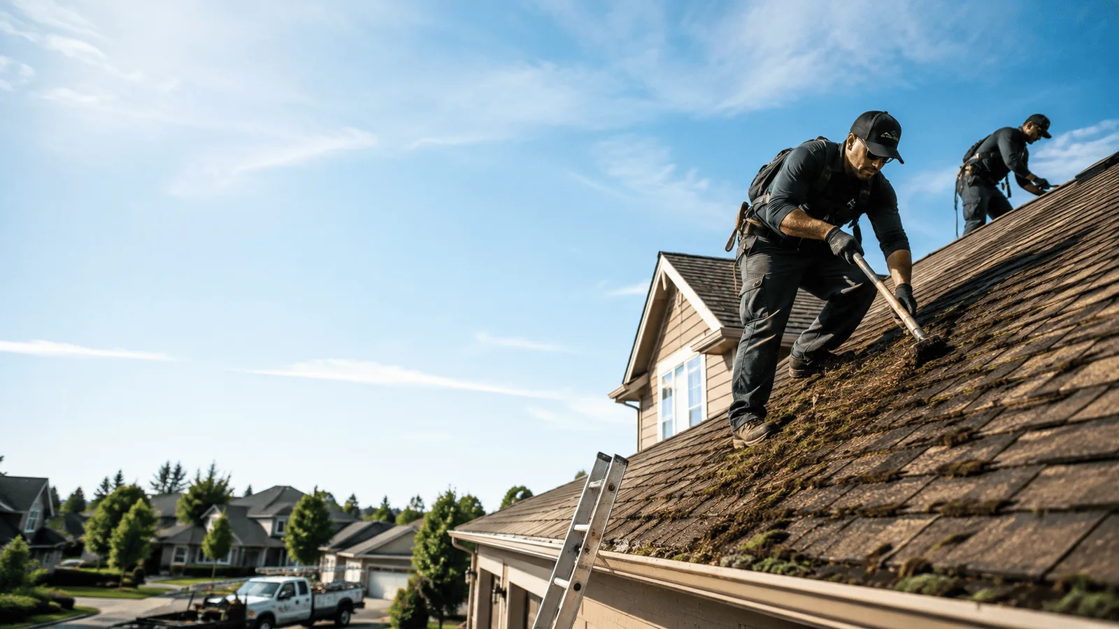 Roof Moss Removal in Sanders, KY near me